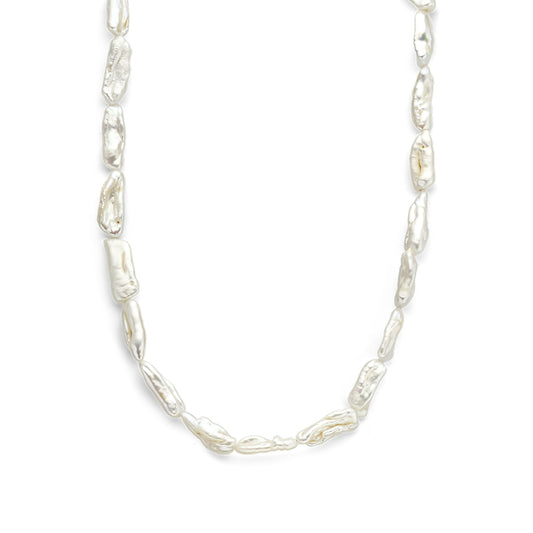 vDam Ketting Parel Barok 7,5 Mm Zilver Gerhodineerd 1337712