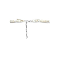 vDam Ketting Parel Barok 7,5 Mm Zilver Gerhodineerd 1337712  50cm