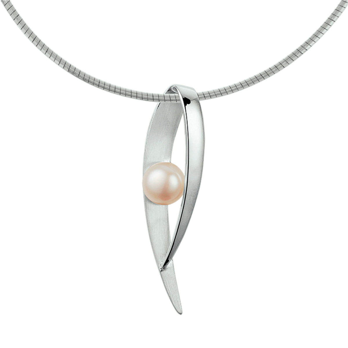 vDam Ketting Parel Poli/mat 42+3 Cm Zilver Gerhodineerd 1325323