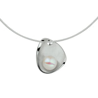 vDam Ketting Parel Poli/mat  42 + 3 Cm Zilver Gerhodineerd 1326656