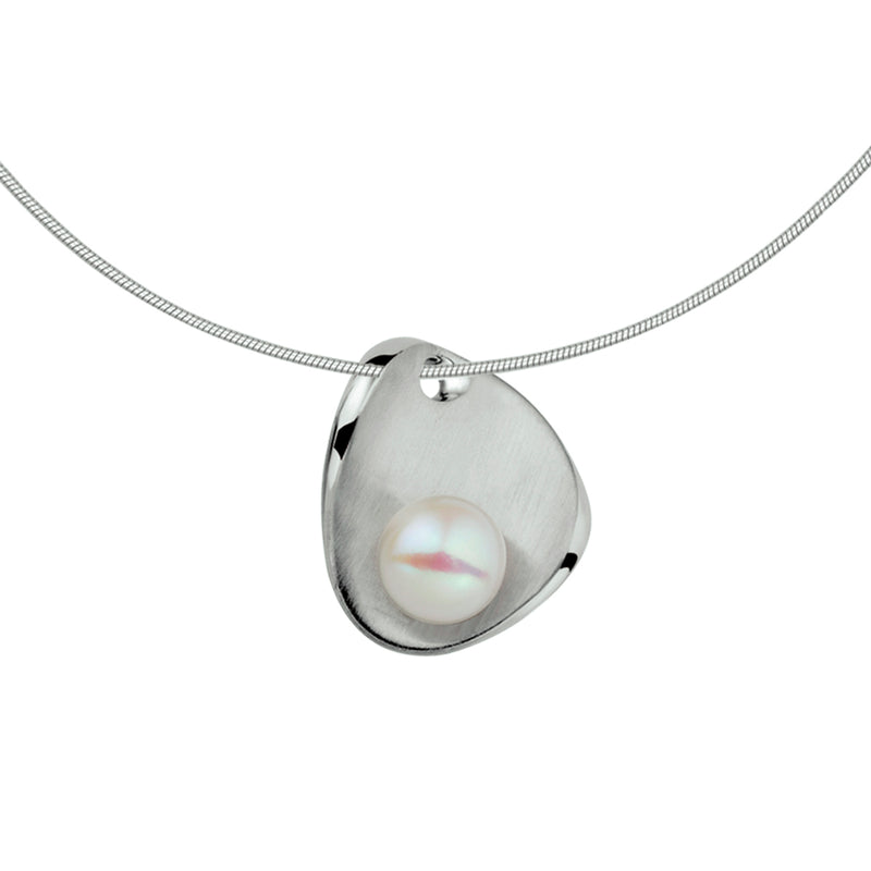 vDam Ketting Parel Poli/mat  42 + 3 Cm Zilver Gerhodineerd 1326656