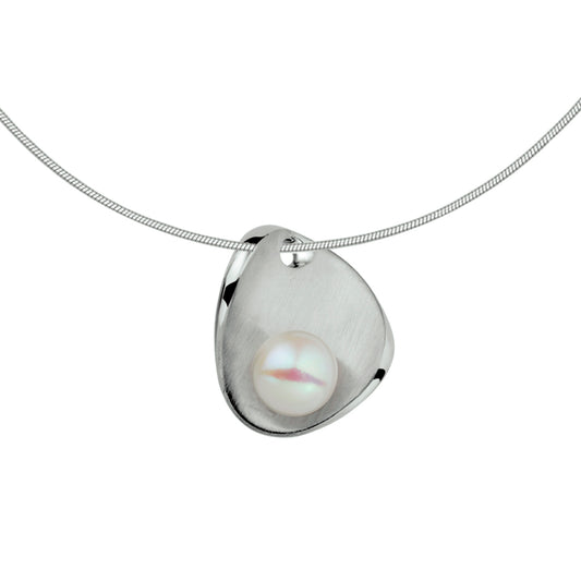 vDam Ketting Parel Poli/mat  42 + 3 Cm Zilver Gerhodineerd 1326656