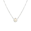 vDam Ketting Parelmoer 42 + 3 Cm Zilver Gerhodineerd 1326614