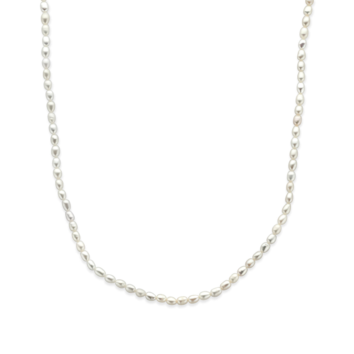 vDam Ketting Parels 41 + 4 Cm Zilver Gerhodineerd 1341146