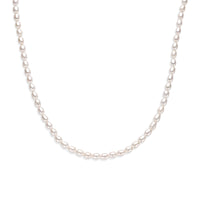 vDam Ketting Parels 41 + 4 Cm Zilver Gerhodineerd 1341370