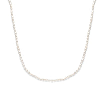 vDam Ketting Parels 41 + 4 Cm Zilver Gerhodineerd 1341372