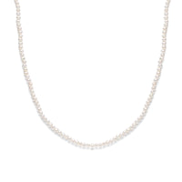 vDam Ketting Parels 41 + 4 Cm Zilver Gerhodineerd 1341376