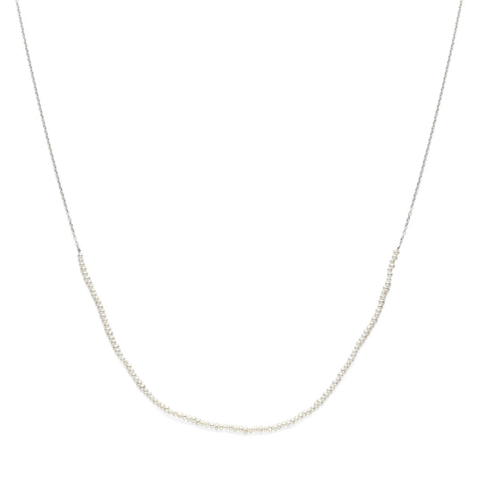 vDam Ketting Parels 41 - 45 Cm Zilver Gerhodineerd 1339343