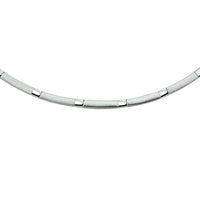 vDam Ketting Poli/mat 3,5 Mm 45 Cm Zilver Gerhodineerd 1327775