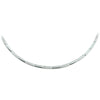 vDam Ketting Poli/mat 3,5 Mm Zilver Gerhodineerd 1326310  45cm