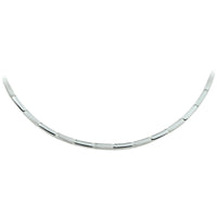 vDam Ketting Poli/mat 3,5 Mm Zilver Gerhodineerd 1326310  45cm