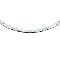 vDam Ketting Poli/mat 4,5 Mm 45 Cm Zilver Gerhodineerd 1327777