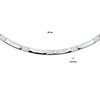 vDam Ketting Poli/mat 4,5 Mm 45cm Cm Zilver Gerhodineerd 1327777  45cm