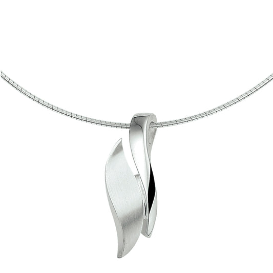 vDam Ketting Poli/mat 42 + 3 Cm Zilver Gerhodineerd 1326939