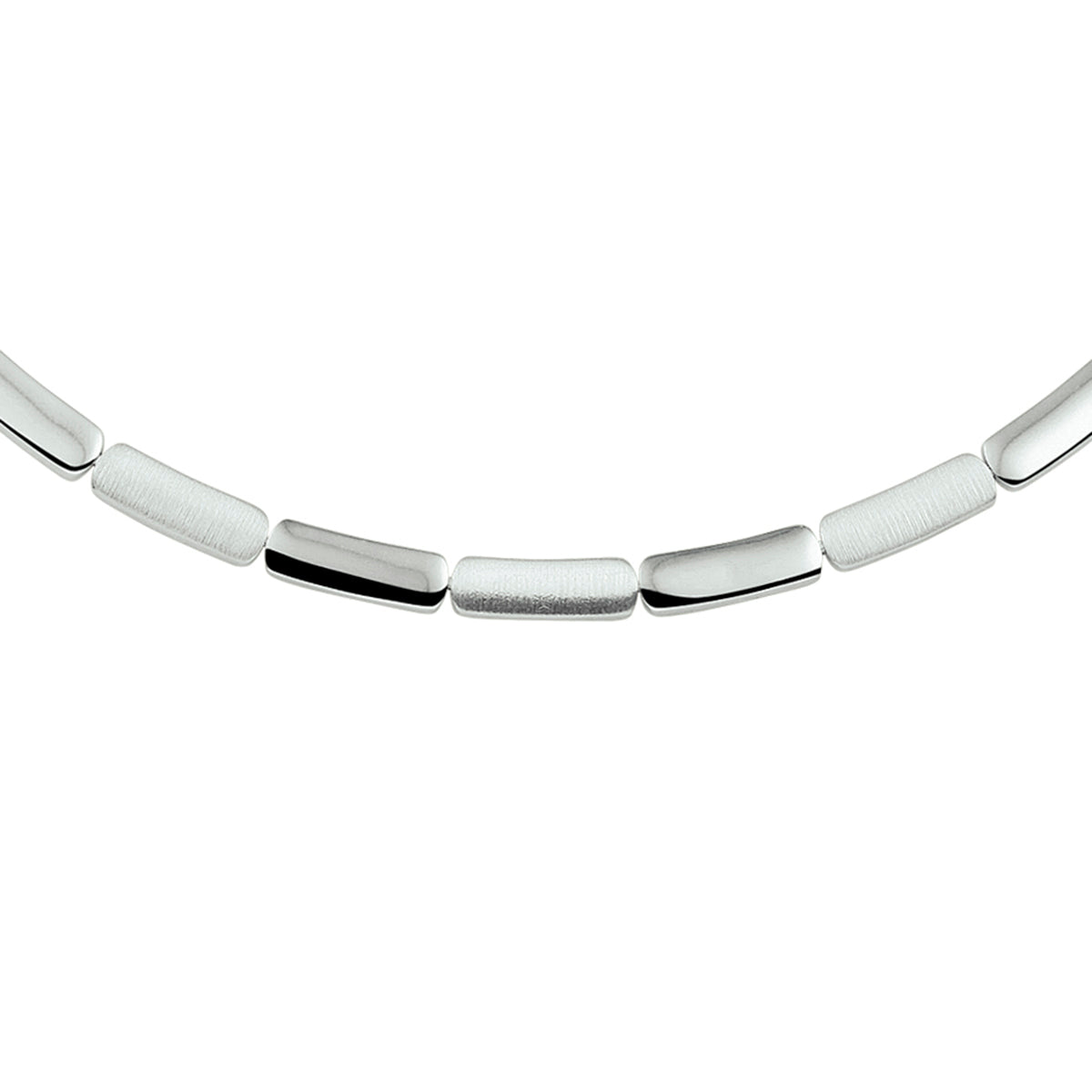 vDam Ketting Poli/mat 5,2 Mm 45 Cm Zilver Gerhodineerd 1326265