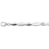 vDam Ketting Poli/mat 5,5 Mm Zilver Gerhodineerd 1327036  45cm