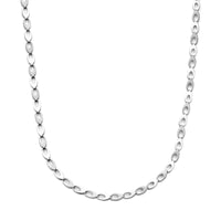 vDam Ketting Poli/mat 6,0 Mm 45 Cm Zilver Gerhodineerd 1338510