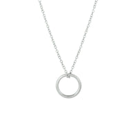 vDam Ketting Rondje 40 + 5 Cm Zilver Gerhodineerd 1332439