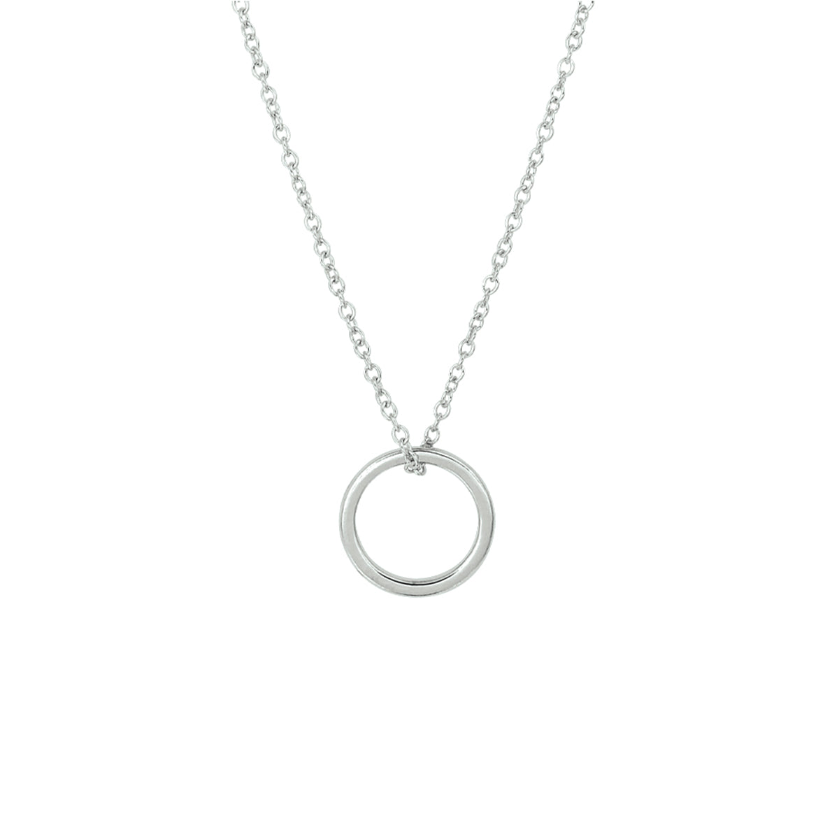 vDam Ketting Rondje 40 + 5 Cm Zilver Gerhodineerd 1332439