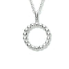 vDam Ketting Rondje 41 + 4 Cm Zilver Gerhodineerd 1334308