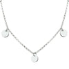 vDam Ketting Rondjes 40 - 42 - 44 Cm Zilver Gerhodineerd 1327737