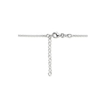 vDam Ketting Slang 41cm + 4 Cm Zilver Gerhodineerd 1336159  41cm