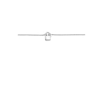 vDam Ketting Slot 1,5 Mm 46cm Cm Zilver Gerhodineerd 1338141  46cm