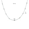 vDam Ketting Staafjes 2,0 Mm 40cm + 4 Cm Zilver Gerhodineerd 1328733  40cm