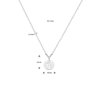 vDam Ketting Sterrenbeeld 41cm + 4 Cm Zilver Gerhodineerd 1335133  41cm