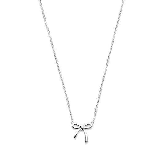 vDam Ketting Strik 41 - 43 - 45 Cm Zilver Gerhodineerd 1339701