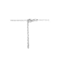 vDam Ketting Synth Parel 3,0 Mm Zilver Gerhodineerd 1335874  41cm