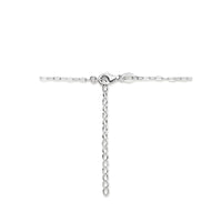 vDam Ketting Synth Parels 40cm + 5 Cm Zilver Gerhodineerd 1336024  40cm