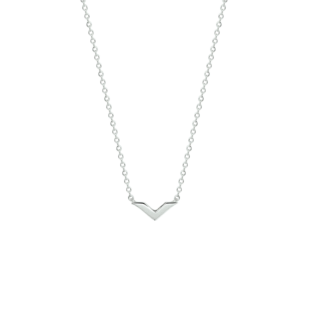 vDam Ketting V 40 + 4 Cm Zilver Gerhodineerd 1328244