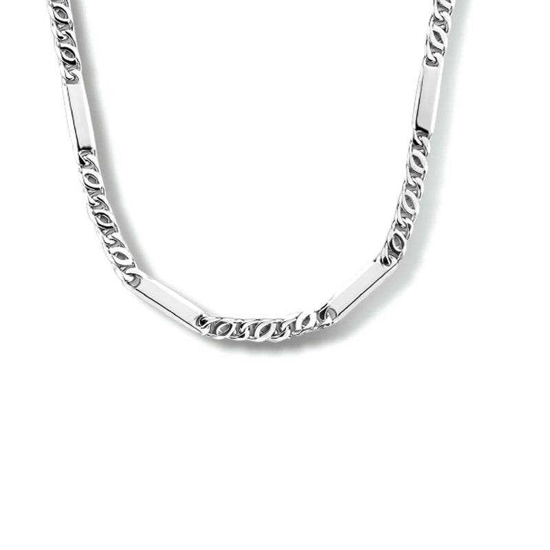 vDam Ketting Valkenoog Met Tussenstuk 2,3 Mm Zilver Gerhodineerd 1333538