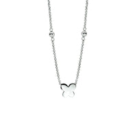 vDam Ketting Vlinder 1,2 Mm 36cm + 3 Cm Zilver Gerhodineerd 1329647  36cm