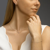 vDam Ketting Zeshoek 40cm - 42 - 44 Cm Zilver Gerhodineerd 1332373  40cm