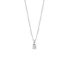 vDam Ketting Zirkonia 40 - 42 - 44 Cm Zilver Gerhodineerd 1333128