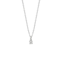 vDam Ketting Zirkonia 40 - 42 - 44 Cm Zilver Gerhodineerd 1333128