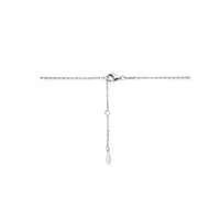 vDam Ketting Zirkonia 41cm - 43 - 45 Cm Zilver Gerhodineerd 1341cm577  41cm