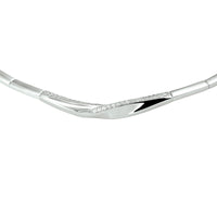 vDam Ketting Zirkonia 43 + 3 Cm Zilver Gerhodineerd 1328260