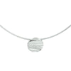 vDam Ketting Zirkonia 43 + 3 Cm Zilver Gerhodineerd 1333008