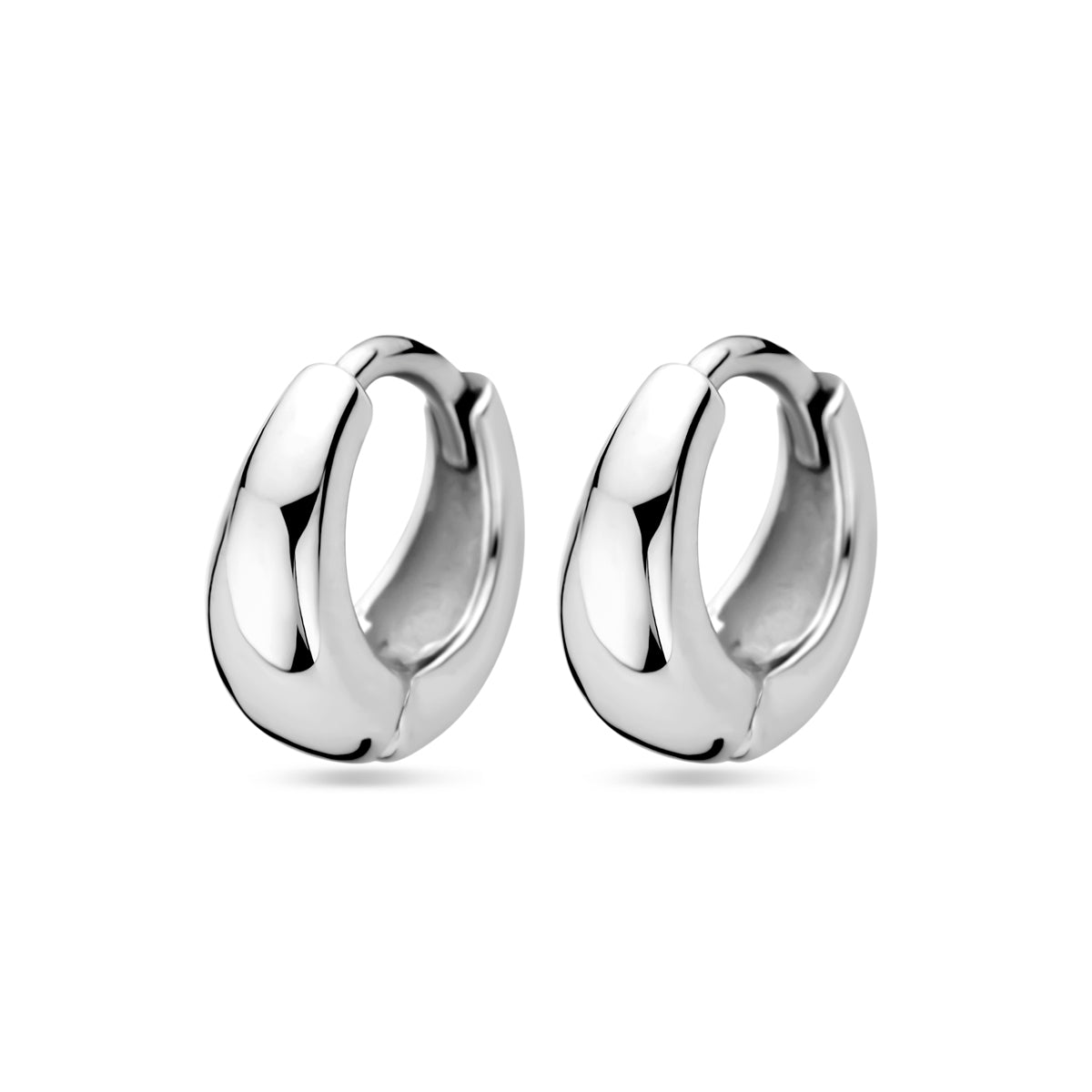 vDam Klapoorringen 11,5 Mm Zilver Gerhodineerd 1338946