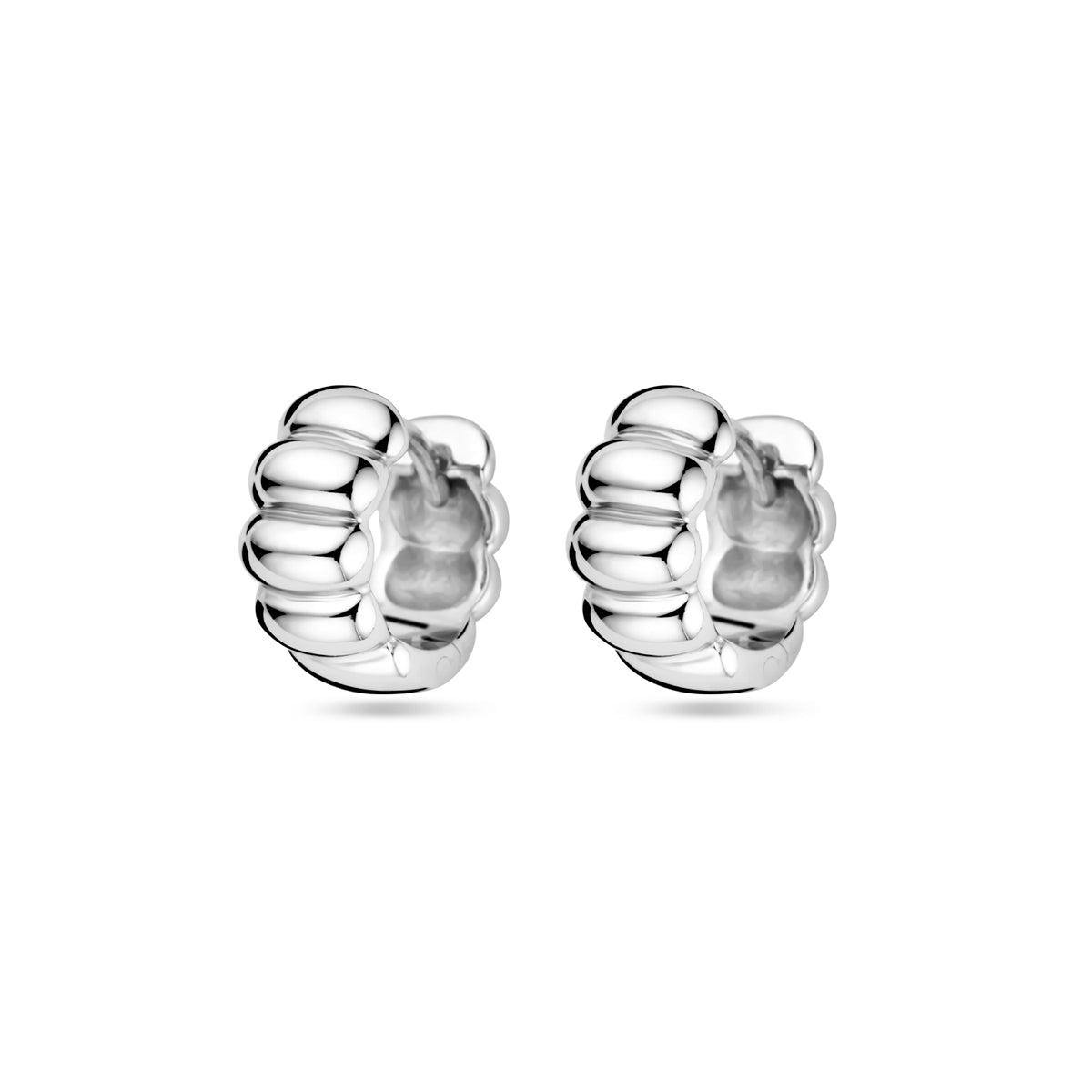 vDam Klapoorringen 11,5 Mm Zilver Gerhodineerd 1339311