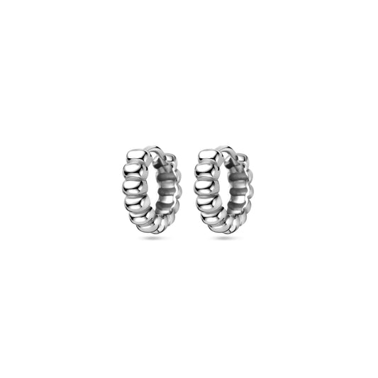 vDam Klapoorringen 12 Mm Zilver Gerhodineerd 1340496