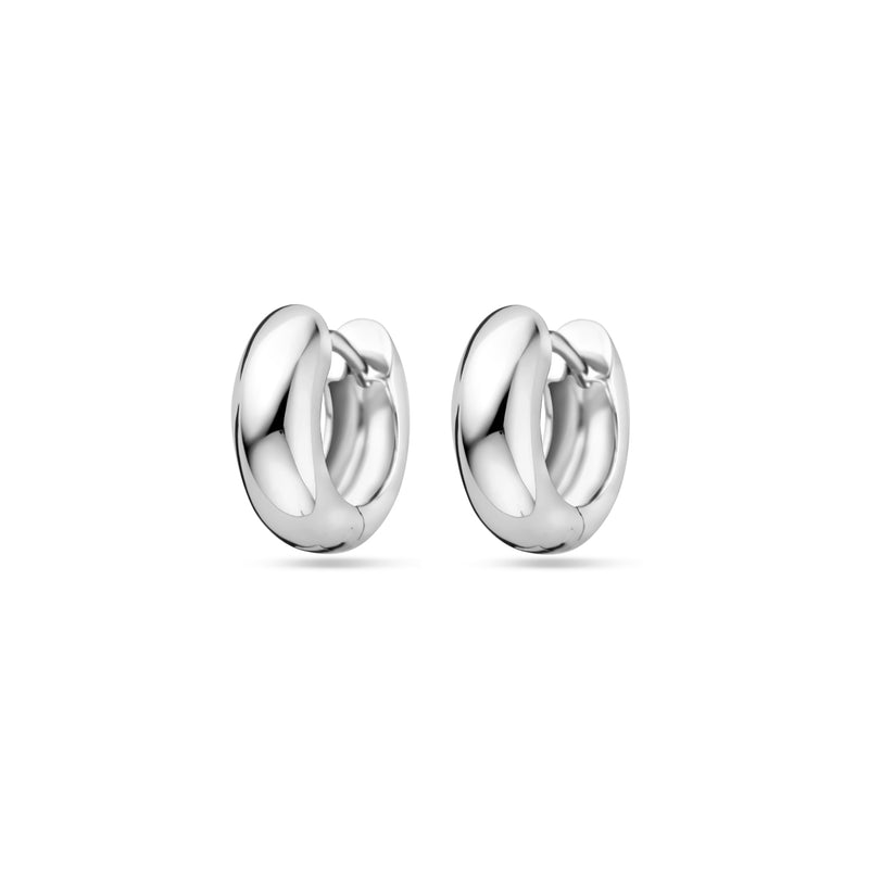 vDam Klapoorringen 13,5 Mm Zilver Gerhodineerd 1339832