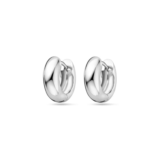 vDam Klapoorringen 13,5 Mm Zilver Gerhodineerd 1339832