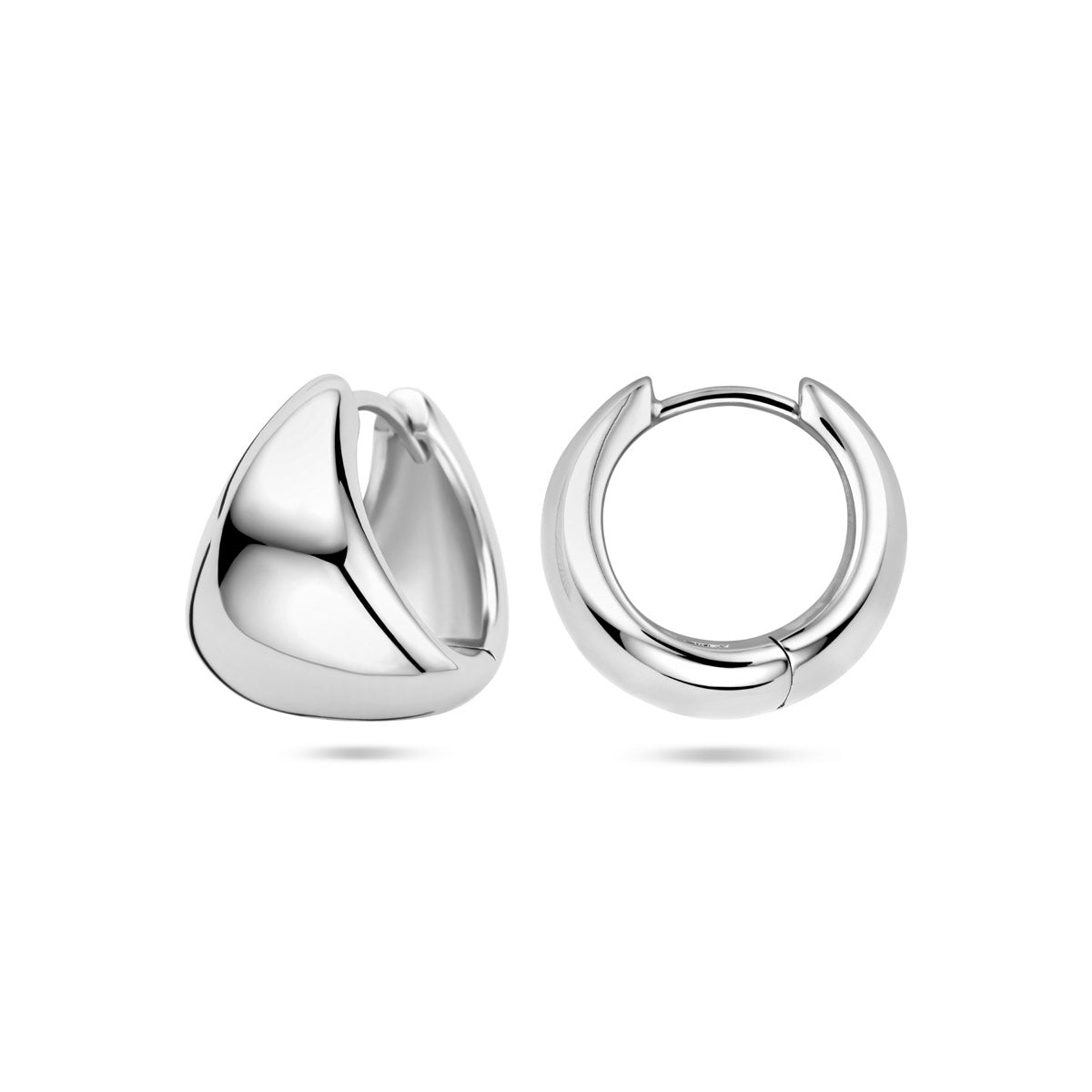 vDam Klapoorringen 15 Mm Zilver Gerhodineerd 1339864