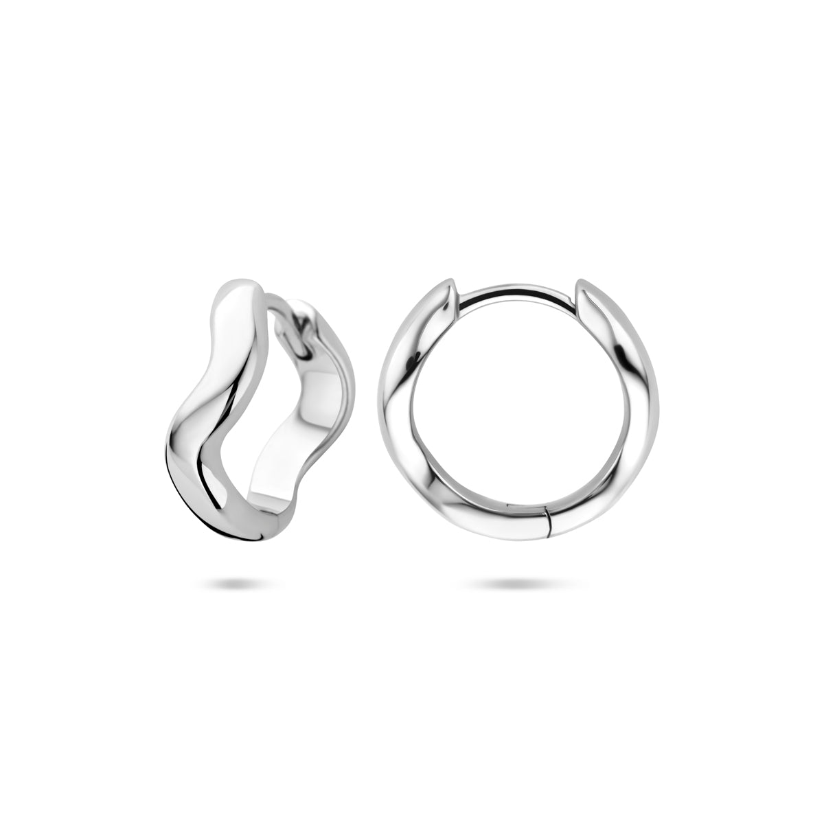 vDam Klapoorringen 15 Mm Zilver Gerhodineerd 1340879