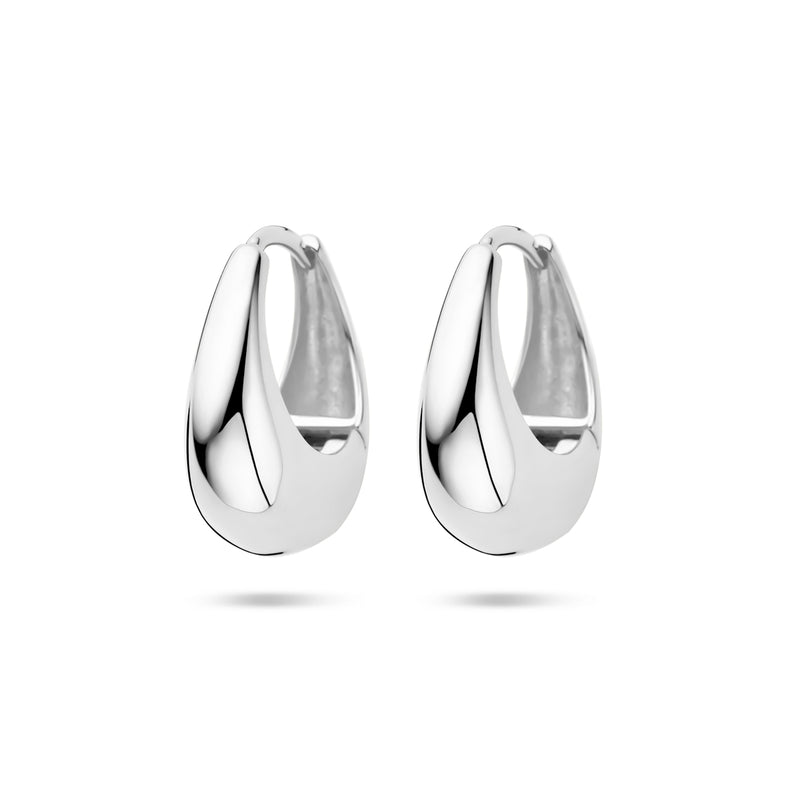 vDam Klapoorringen 19 Mm Zilver Gerhodineerd 1339590