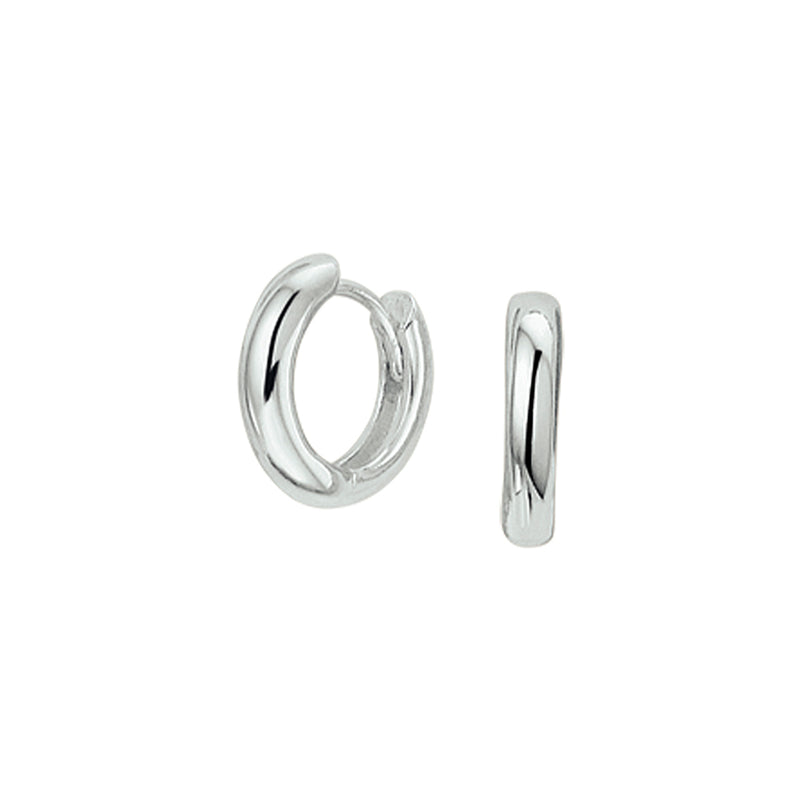 vDam Klapoorringen 2,0 Mm Zilver Gerhodineerd 1327410